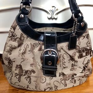 Coach Horse & Carriage Purse